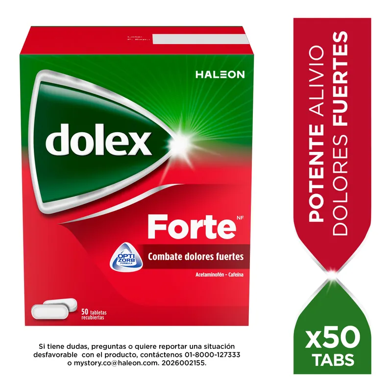 Dolex Forte 50 tabletas
