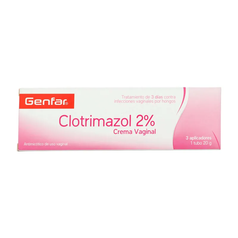 Clotrimazol 2% crema Vaginal 20 g GF
