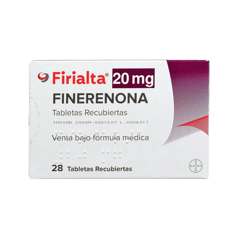 Firialta 20 mg 28 tabletas Recs