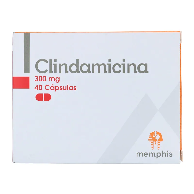 Clindamicina 300 mg 40 cápsulas