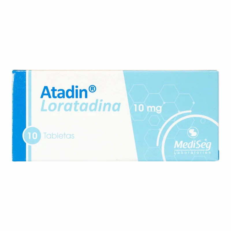 Atadin 10 mg 10 tabletas ICOM