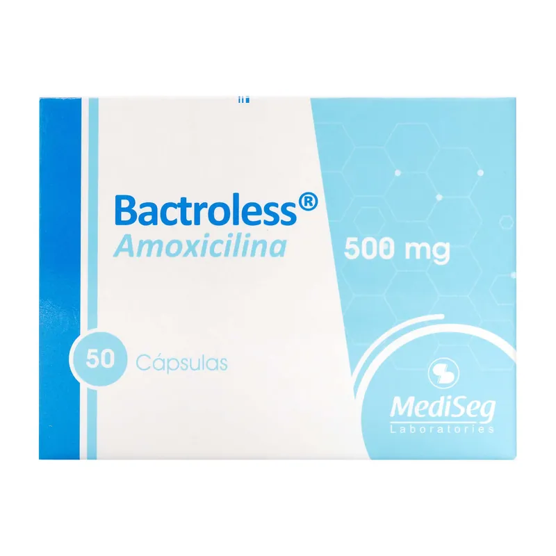 Bactroless 500 mg 50 cápsulas ICOM