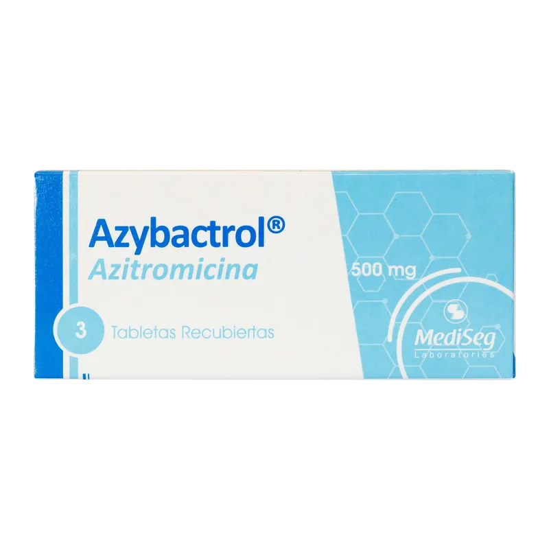 Azybactrol 500 mg 3 tabletas ICOM