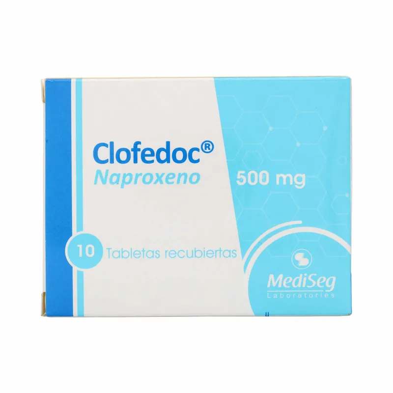 Clofedoc 500 mg 10 tabletas ICOM