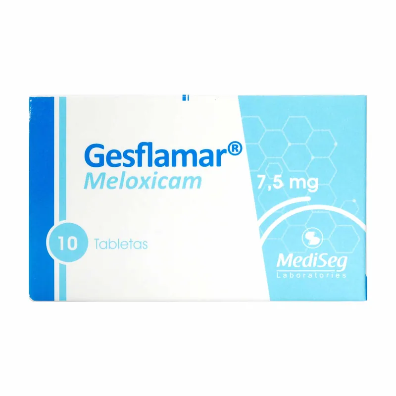 Gesflamar 7.5 mg 10 tabletas ICOM