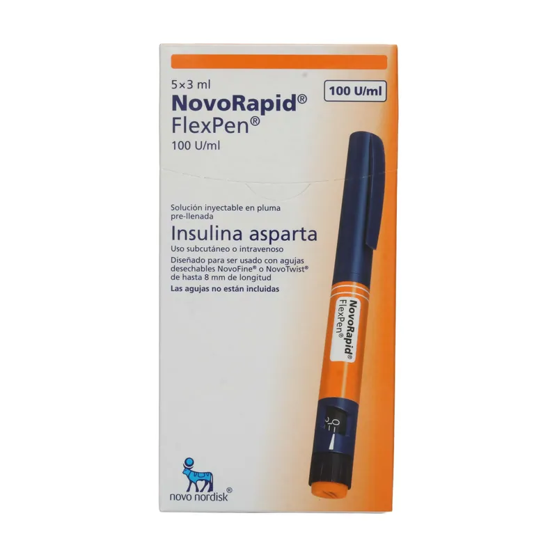 Novorapid 5x3 mL (sc (e(sav