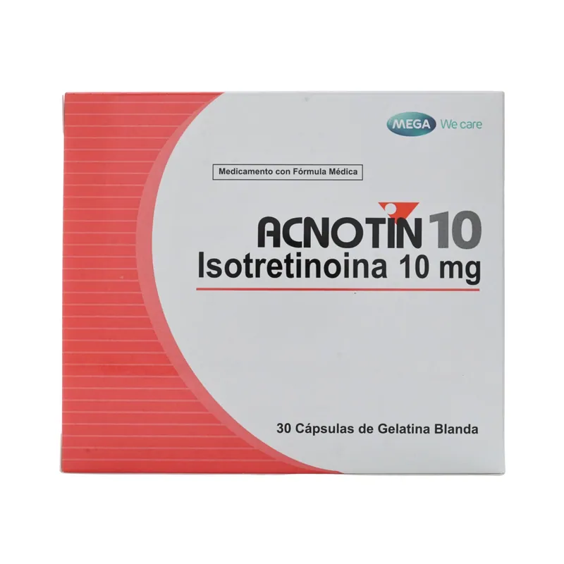 Acnotin10 10 mg 30 cápsulas Blandas