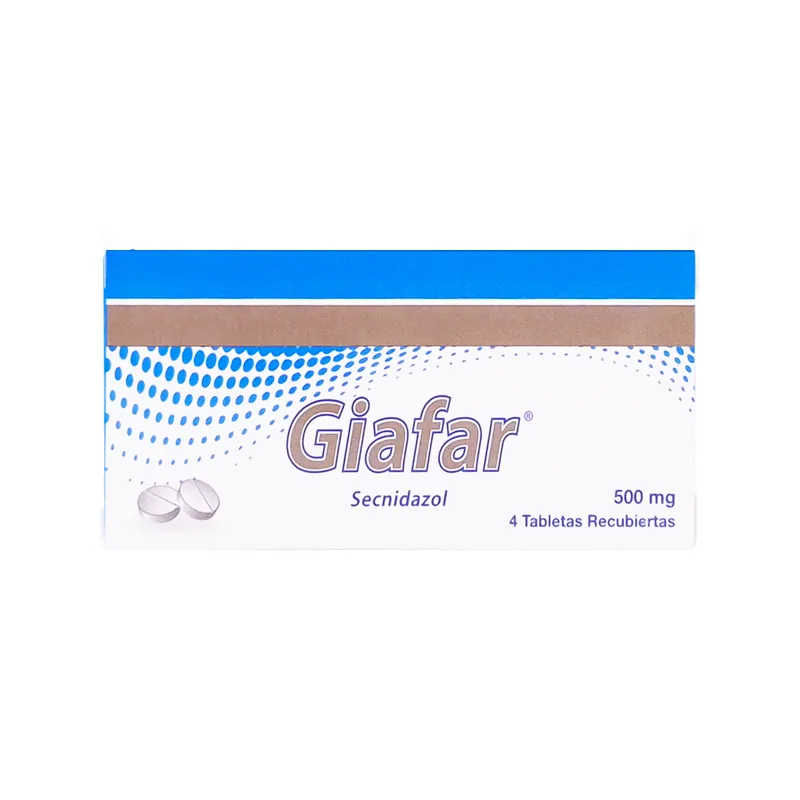 Giafar 500 mg 4 tabletas ICOM