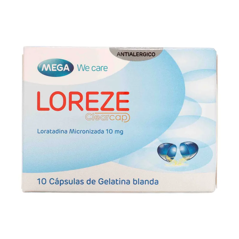 Loreze 10 cápsulas Blandas