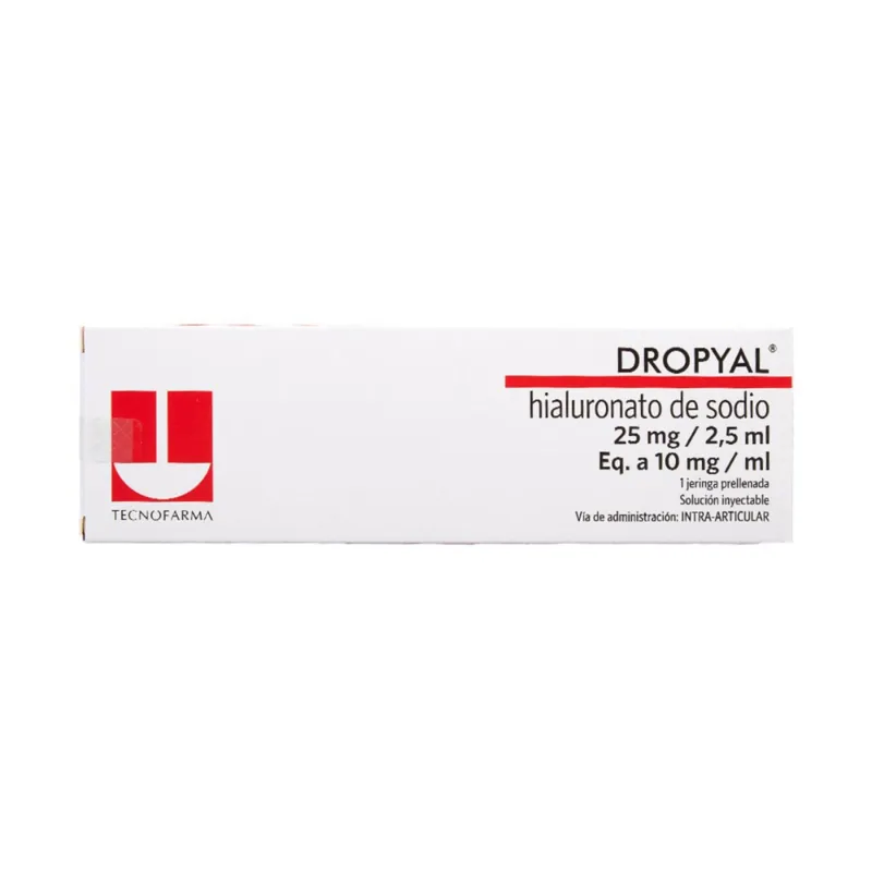 Dropyal 25 mg ampollas