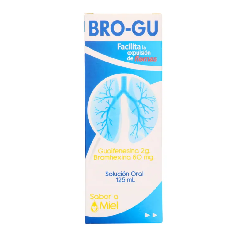 Bro-Gu solución Oral Miel 125 mL