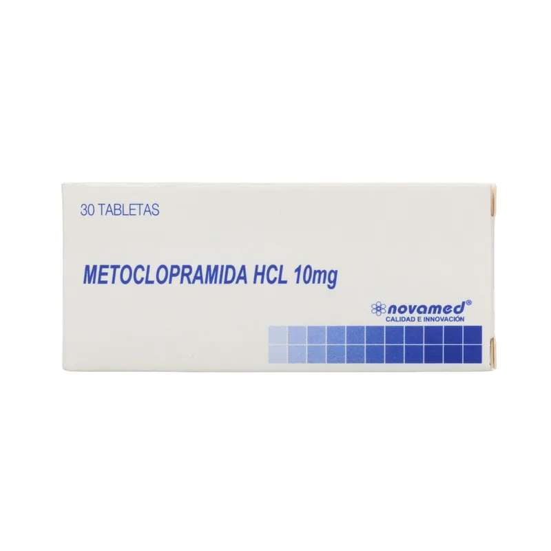 Metoclopramida Hcl 10 mg 30 tabletas