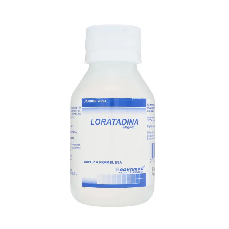 Loratadina 100 mg/5 mL jarabe 90 mL