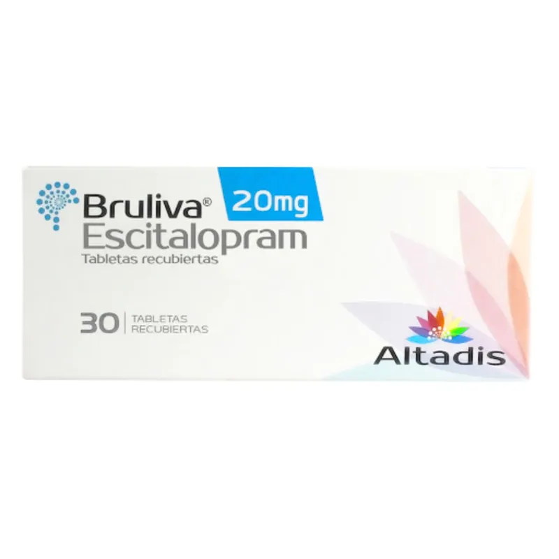 Bruliva 20 mg 30 tabletas Recs