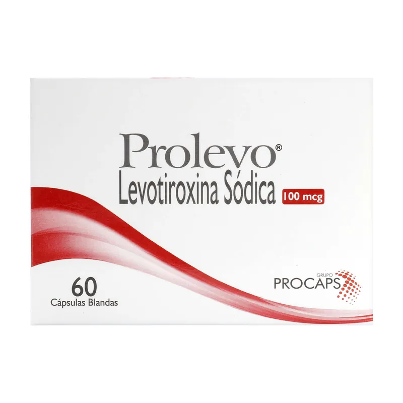 Prolevo 100 mcg 60 cápsulas Blandas