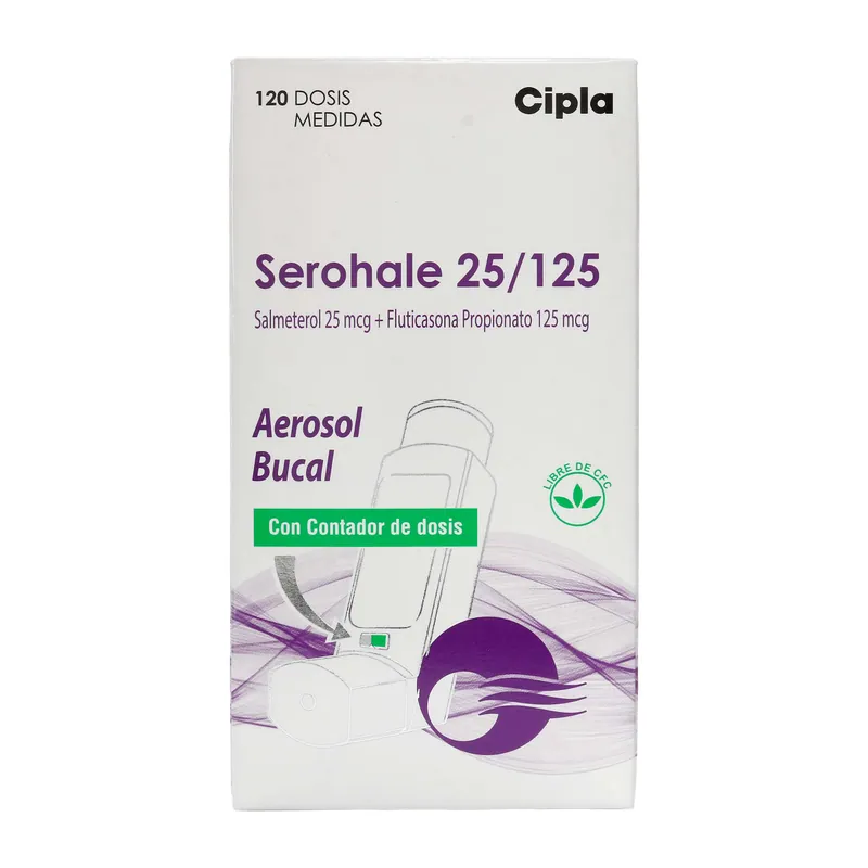 Serohale 25/125 mcg Inh 120dosis
