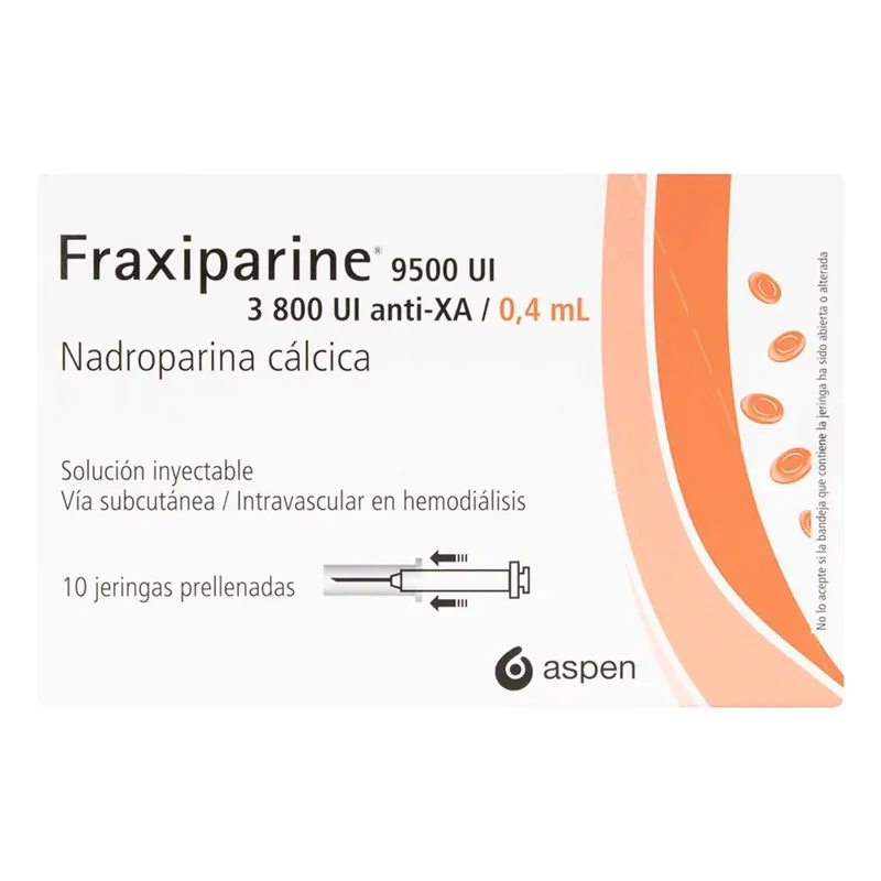 Fraxiparine Caja 10 Jeringas Pre 0.4 mL
