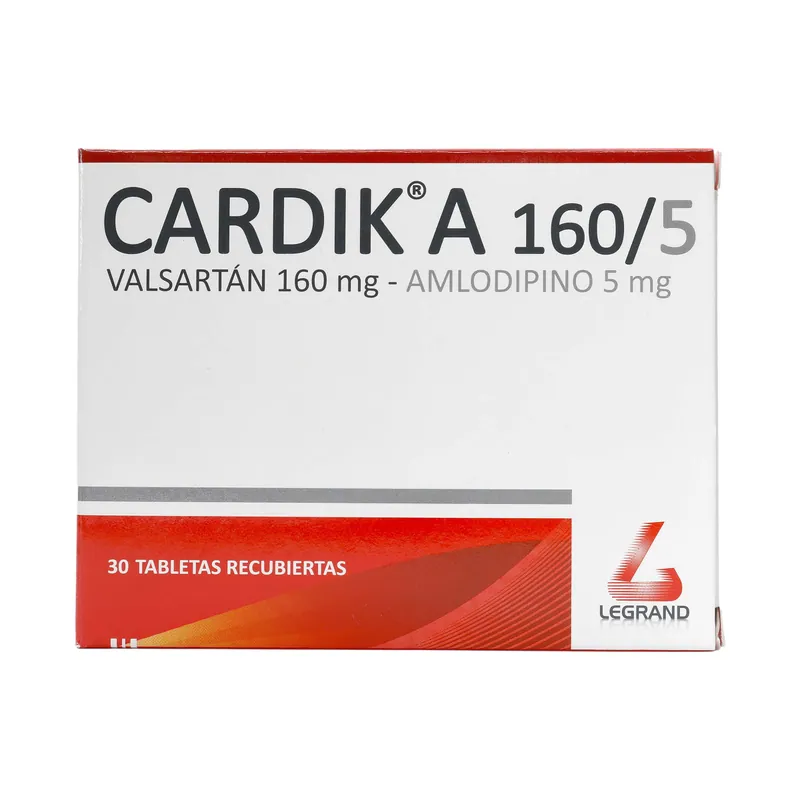 Cardik a 160/5 30 tabletas