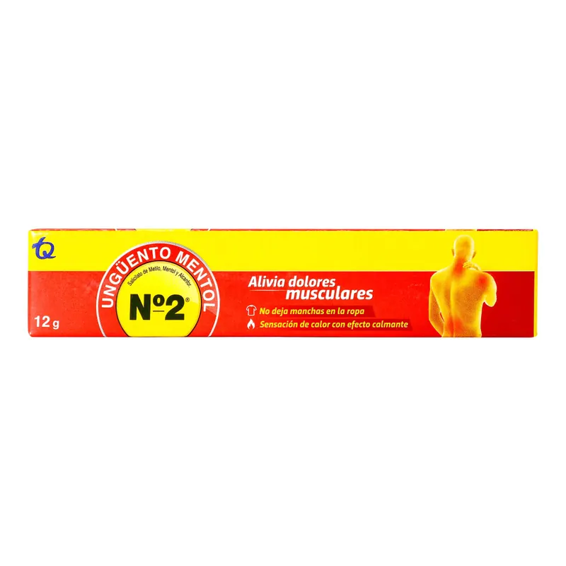 Ungüento Mentol No 2 12 g MK