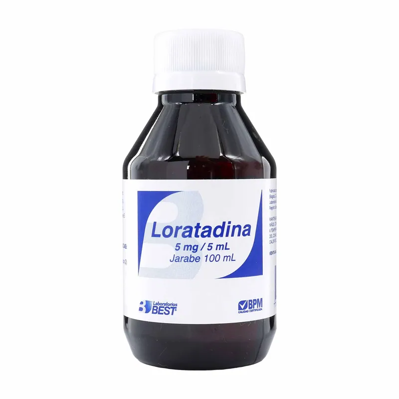 Loratadina 0.1% jarabe 100 mL
