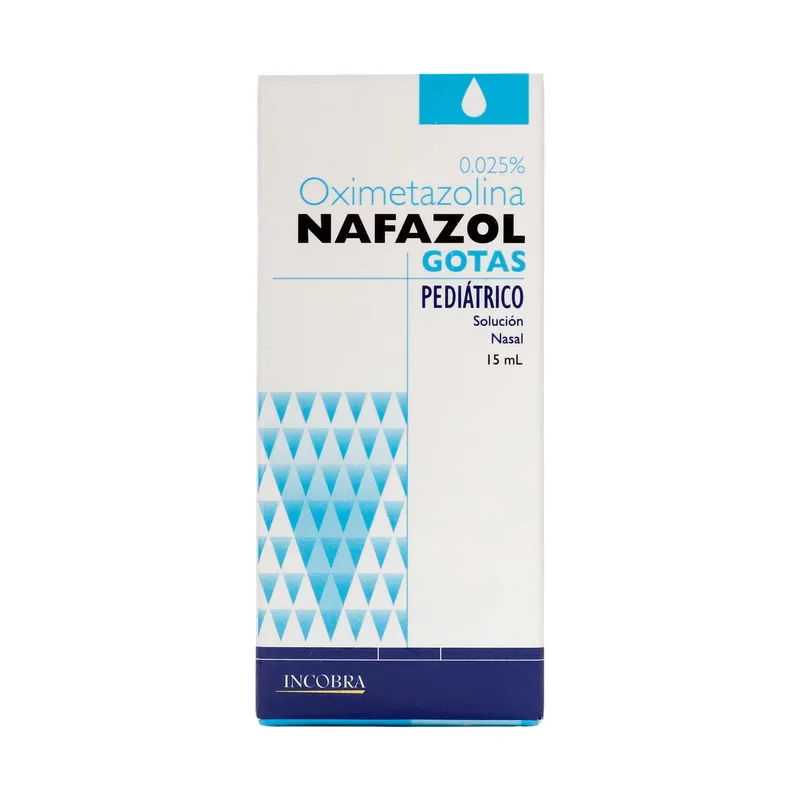 Nafazol Ped 0.025% solución Nasal 15 mL