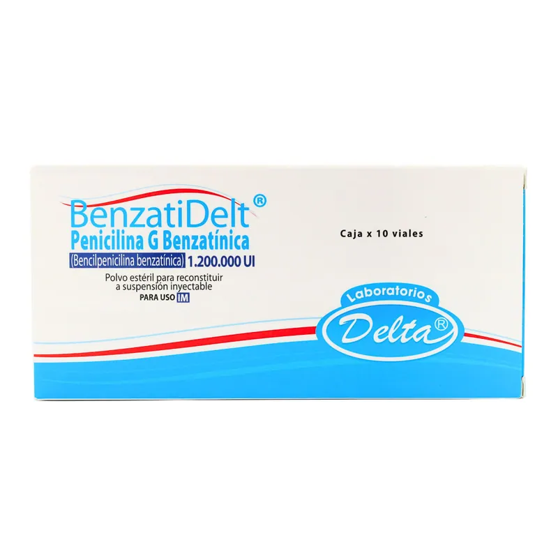 Benzatidelt 1.200.000 UI 10 Viales