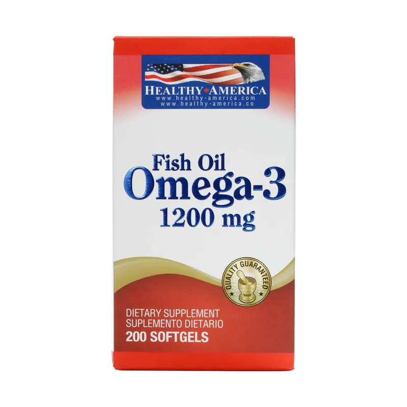 Fish Oil Omega 3 1.200 mg 200 Soft