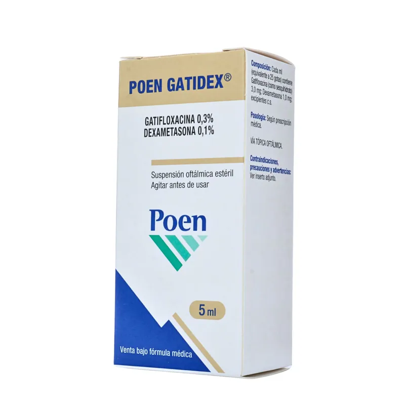 Poen Gatidex suspensión oftálmico Est 5 mL