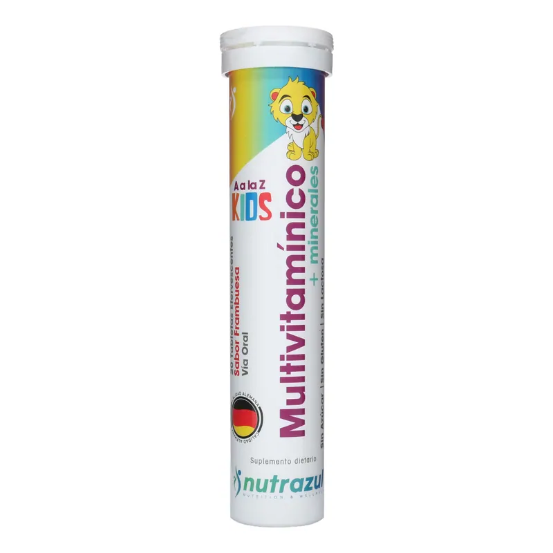 Az Kids Multivitaminas + Minerales Tubo