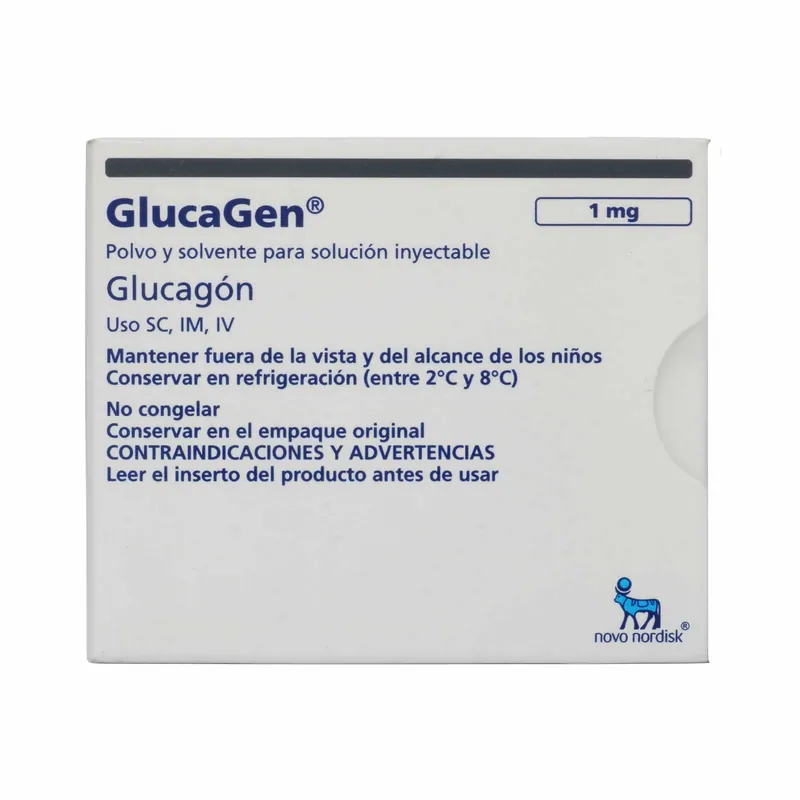 Glucagen inyectable 1 Vial