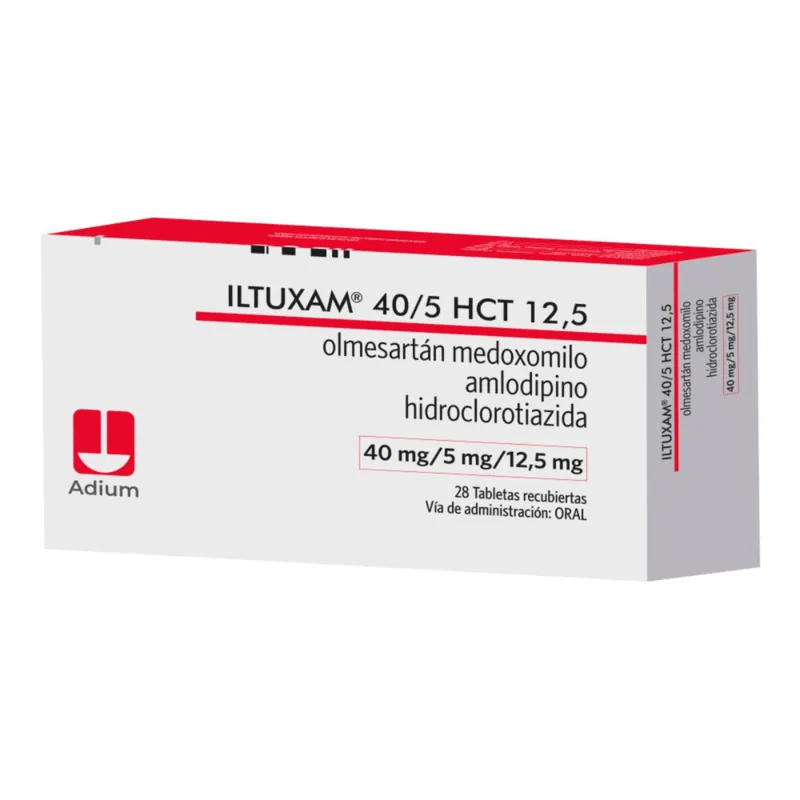 Iltuxam HCT 40/5 mg 12.5 mg 28 tabletas