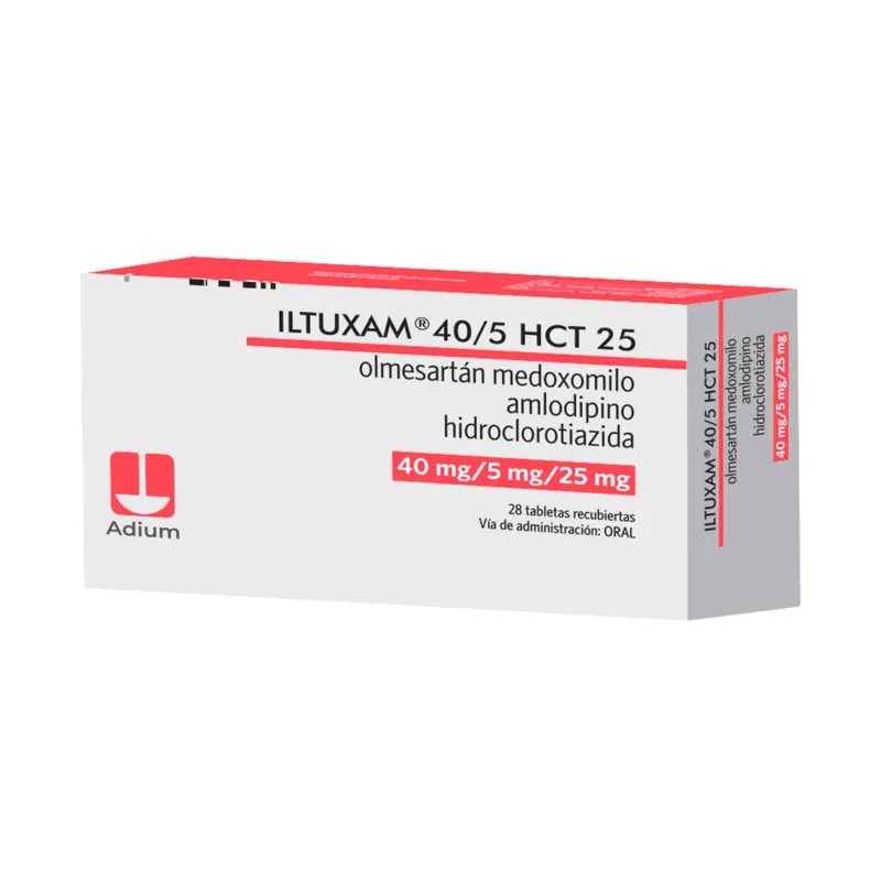 Iltuxam HCT 40/5 mg 25 mg 28 tabletas