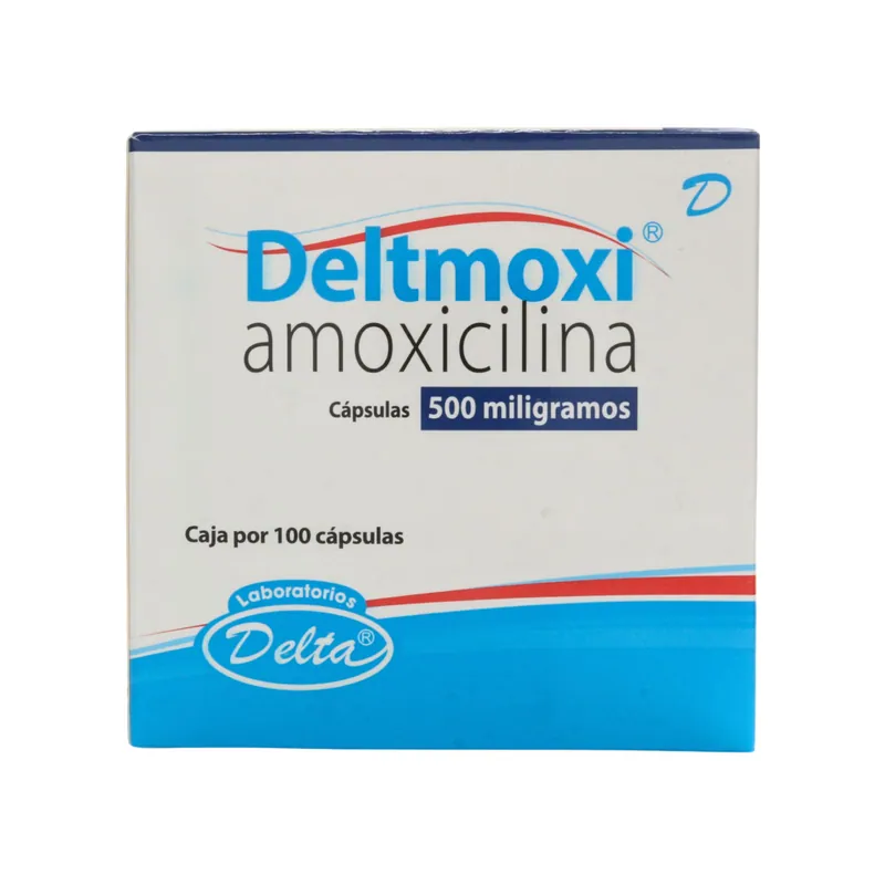 Deltmoxi 500 mg 100 cápsulas