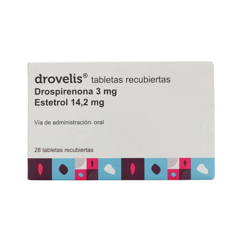 Drovelis 28 tabletas Recs