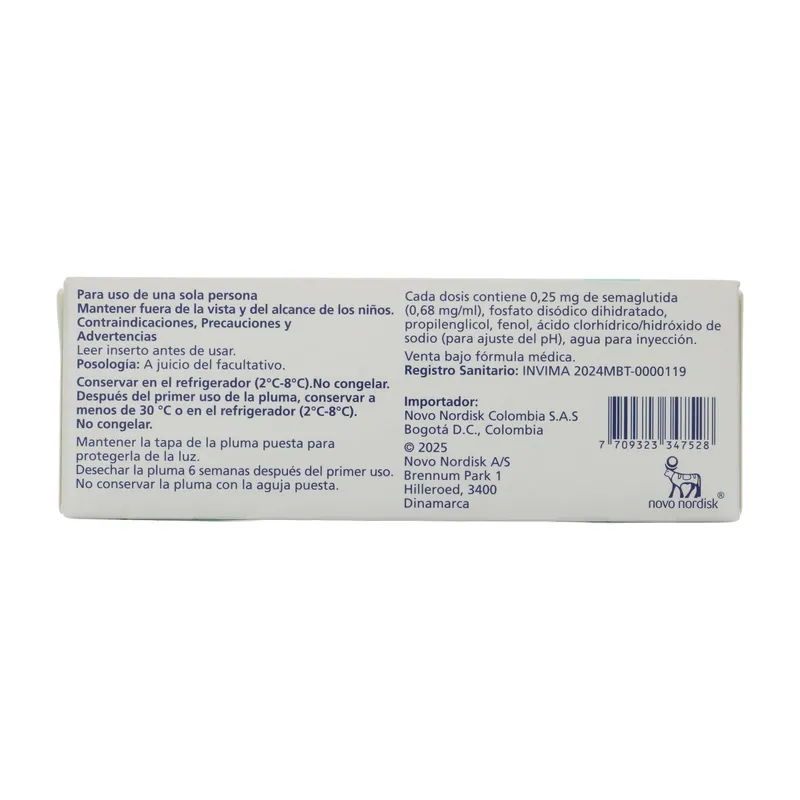 Wegovy 0.25 mg S/iny