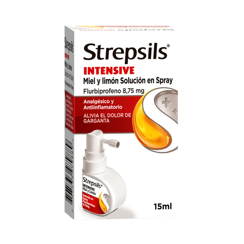 Strepsils Intensive Miel y limón 15 mL