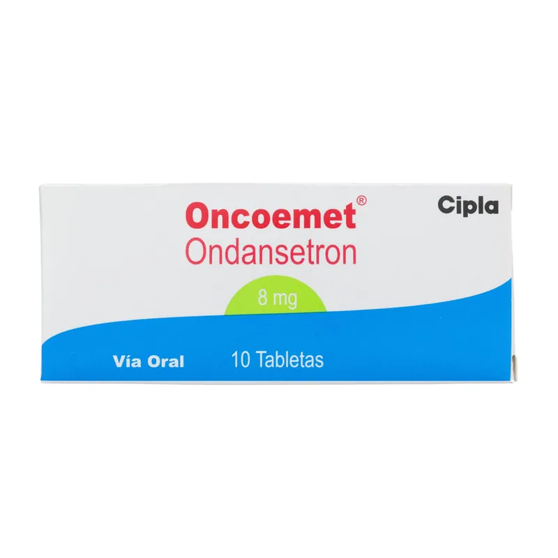 Oncoemet 8 mg 10 tabletas