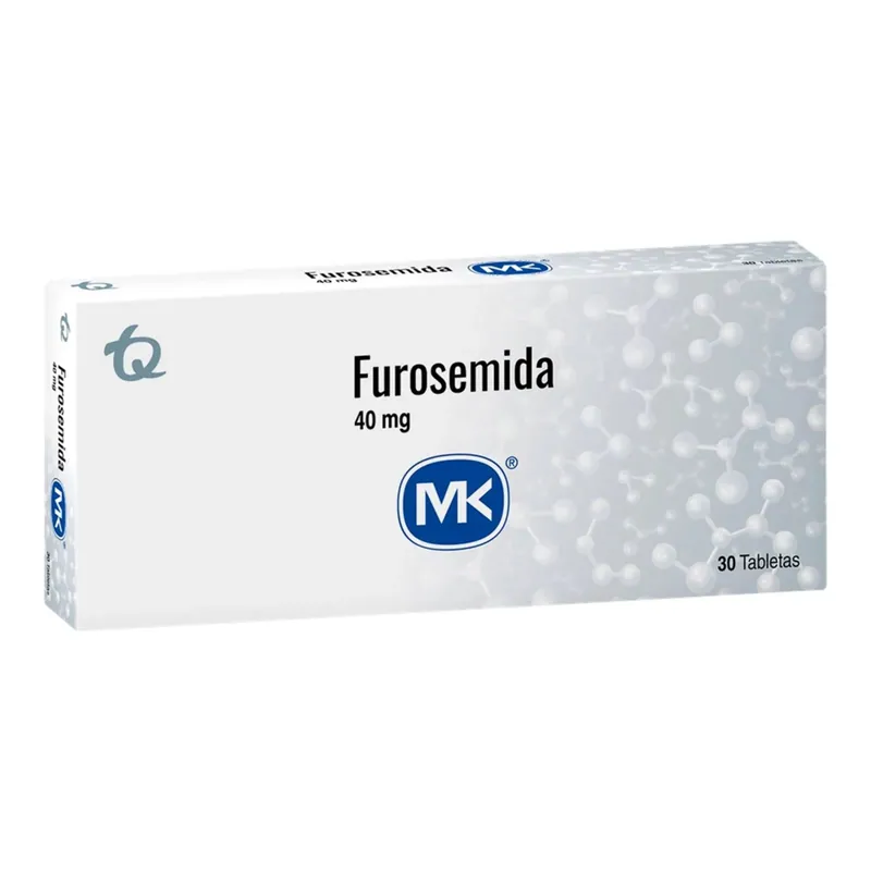 Furosemida 40 mg 30 tabletas MK