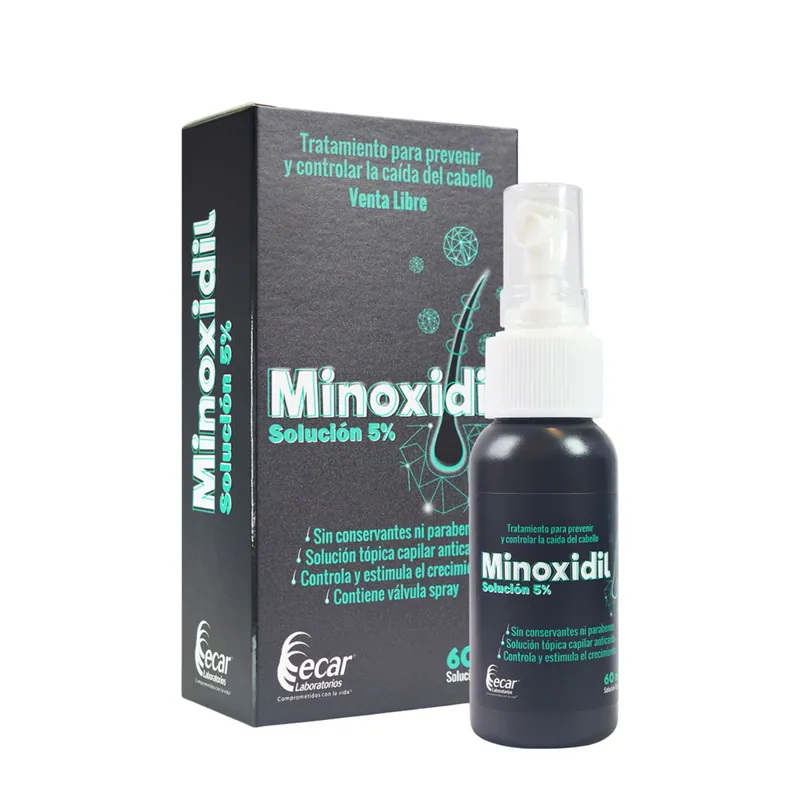 Minoxidil 5% solución tópica
