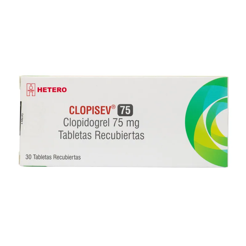 Clopisev 75 mg 30 tabletas