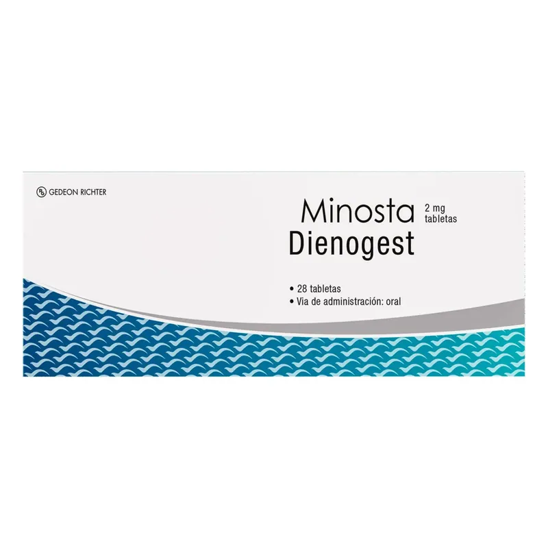 Minosta Dienogest 2 mg 28 tabletas