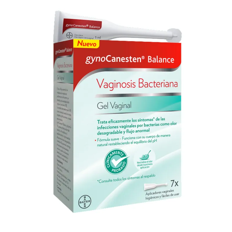 Gynocanesten Balance Gel 7 tabletas 5 mL