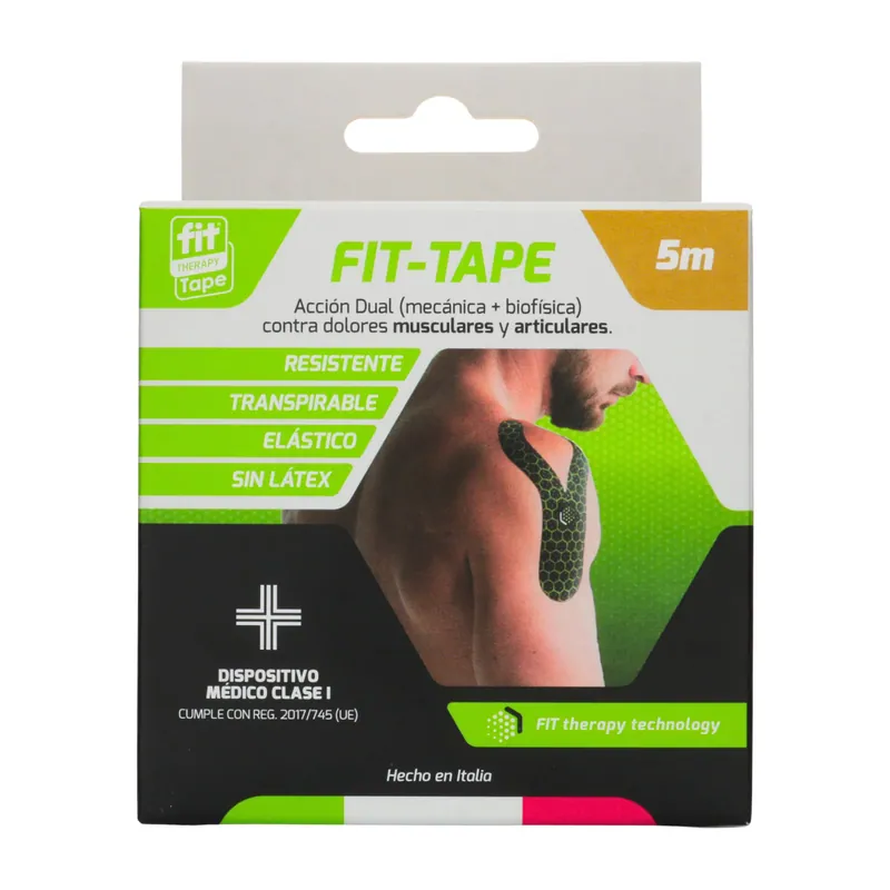 Fit Therapy Tape Cinta Verde X1 rollo 5m