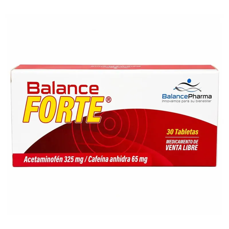 Balance Forte 325/65 mg 30 tabletas