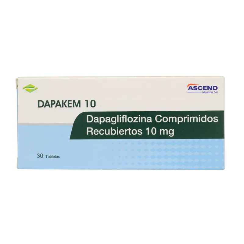 Dapakem 10 mg 30 tabletas Recs