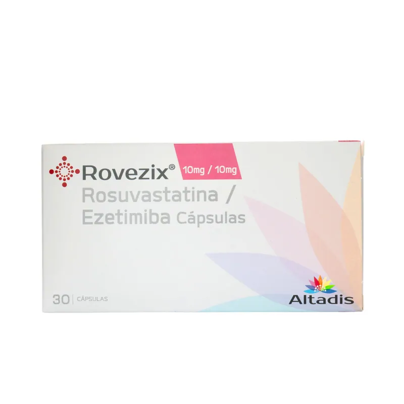 Rovezix 10 mg/10 mg 30 cápsulas