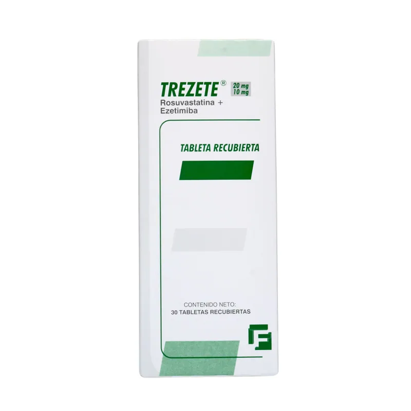 Trezete 20 mg / 10 mg 30 tabletas recubiertas