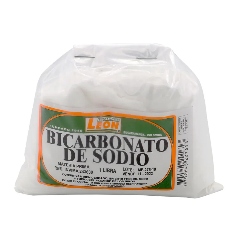 Bicarbonato de Sodio 500 g Leon