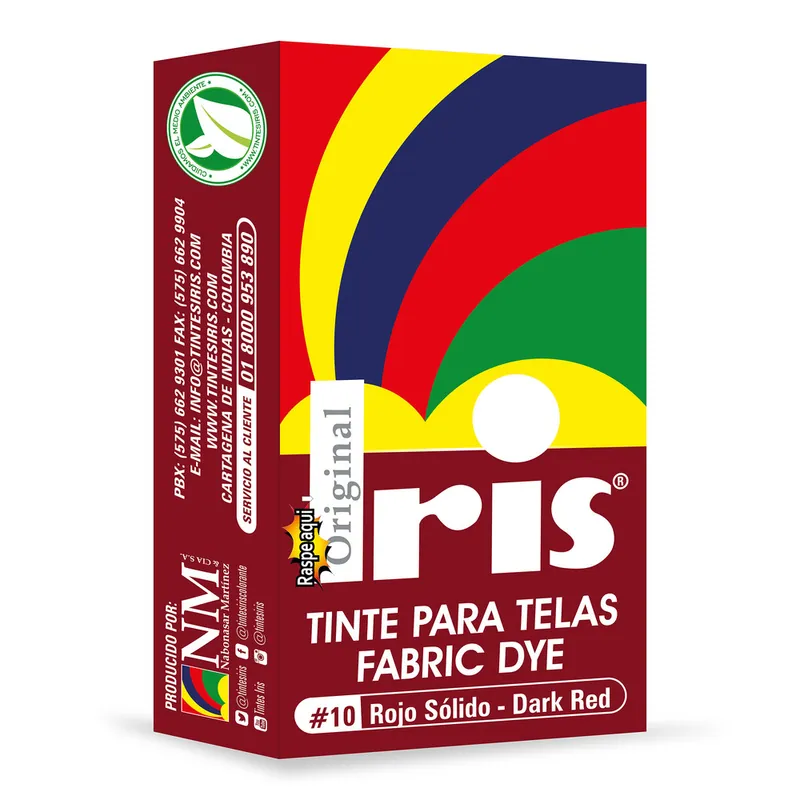 Tinte Iris 10 Rojo Solido 9 g