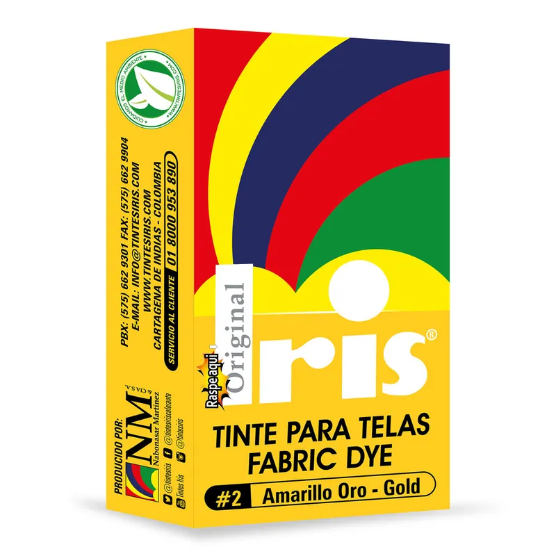 Tinte Iris 2 Amarillo Oro 9 g